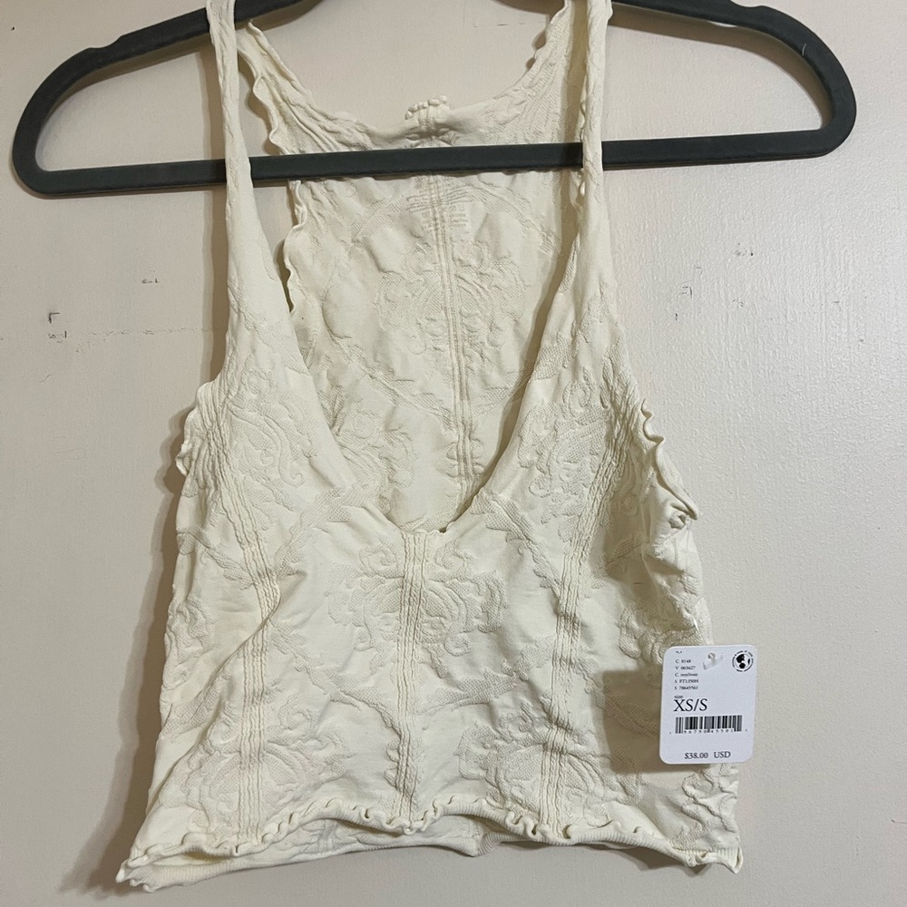 Free People Intimately White Tank Top